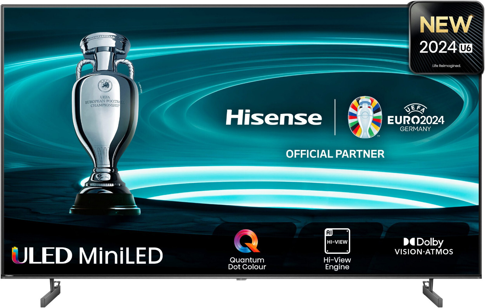 Thumbnail - Hisense 50 Zoll Smarttv Qled-fernseher