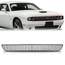 For 2015-2022 Dodge Challenger Front Bumper Lower Grille Grill Black 68259756AA