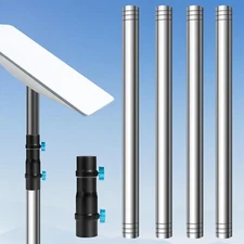 Starlink Pole Mount Features 1.5'' Diameter, 7ft Starlink Ground Pole Mount