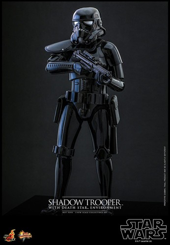 FIGURA OBRA MAESTRA DE STAR WARS 1/6 SHADOWTROOPER CON ENTORNO ESTRELLA DE LA MUERTE - Imagen 16 de 17