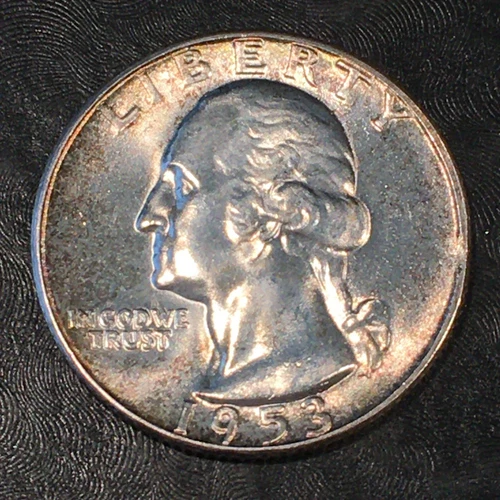 1953 Washington Quarter - Superb Uncirculated - High Quality Scans #J036