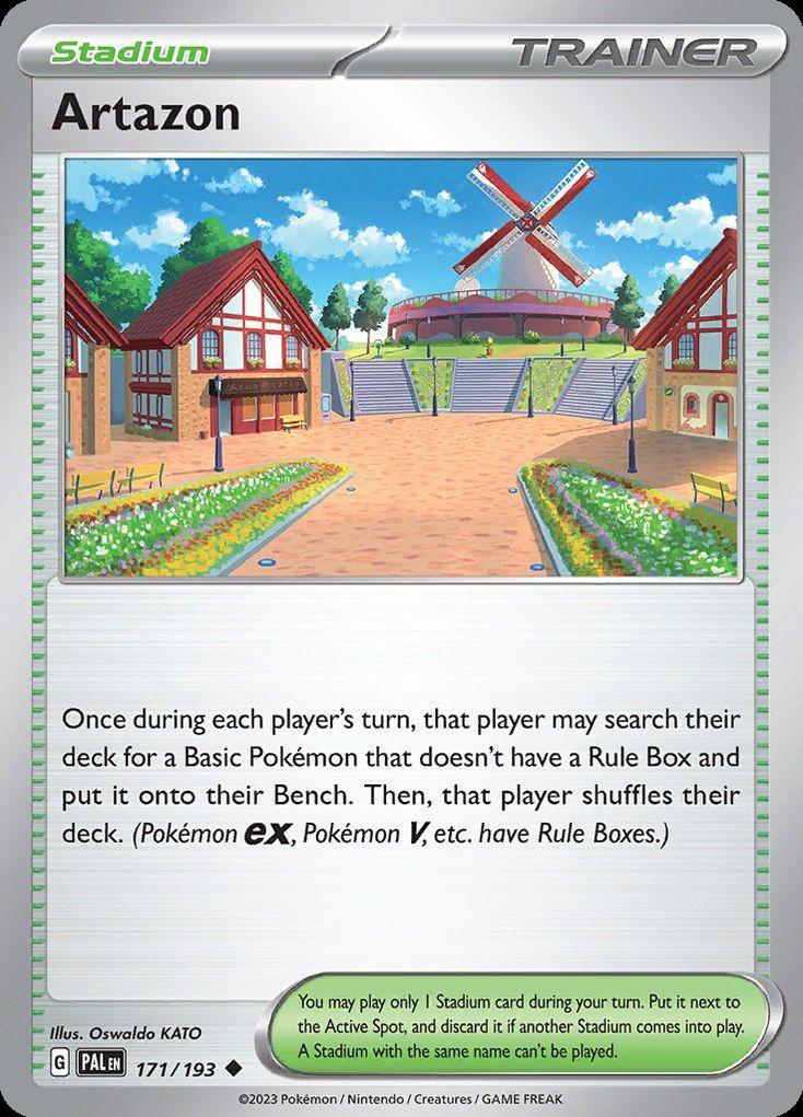 Pokemon Artazon (171/290) Paldea Evolved NM