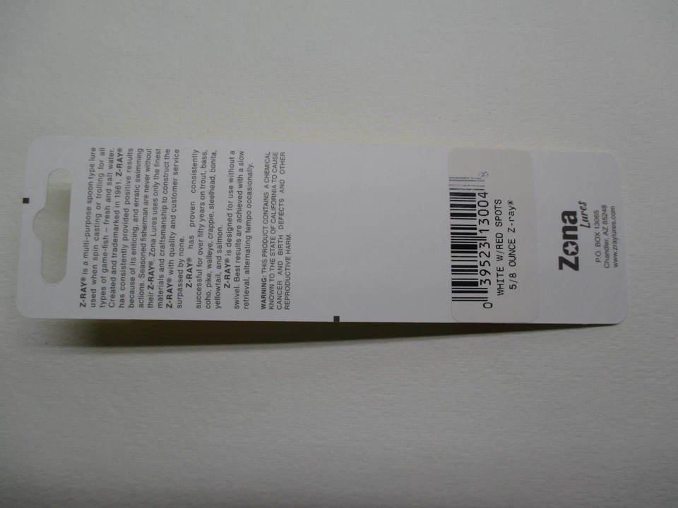 Z-Ray Lure 5/8oz - Image 2 of 2