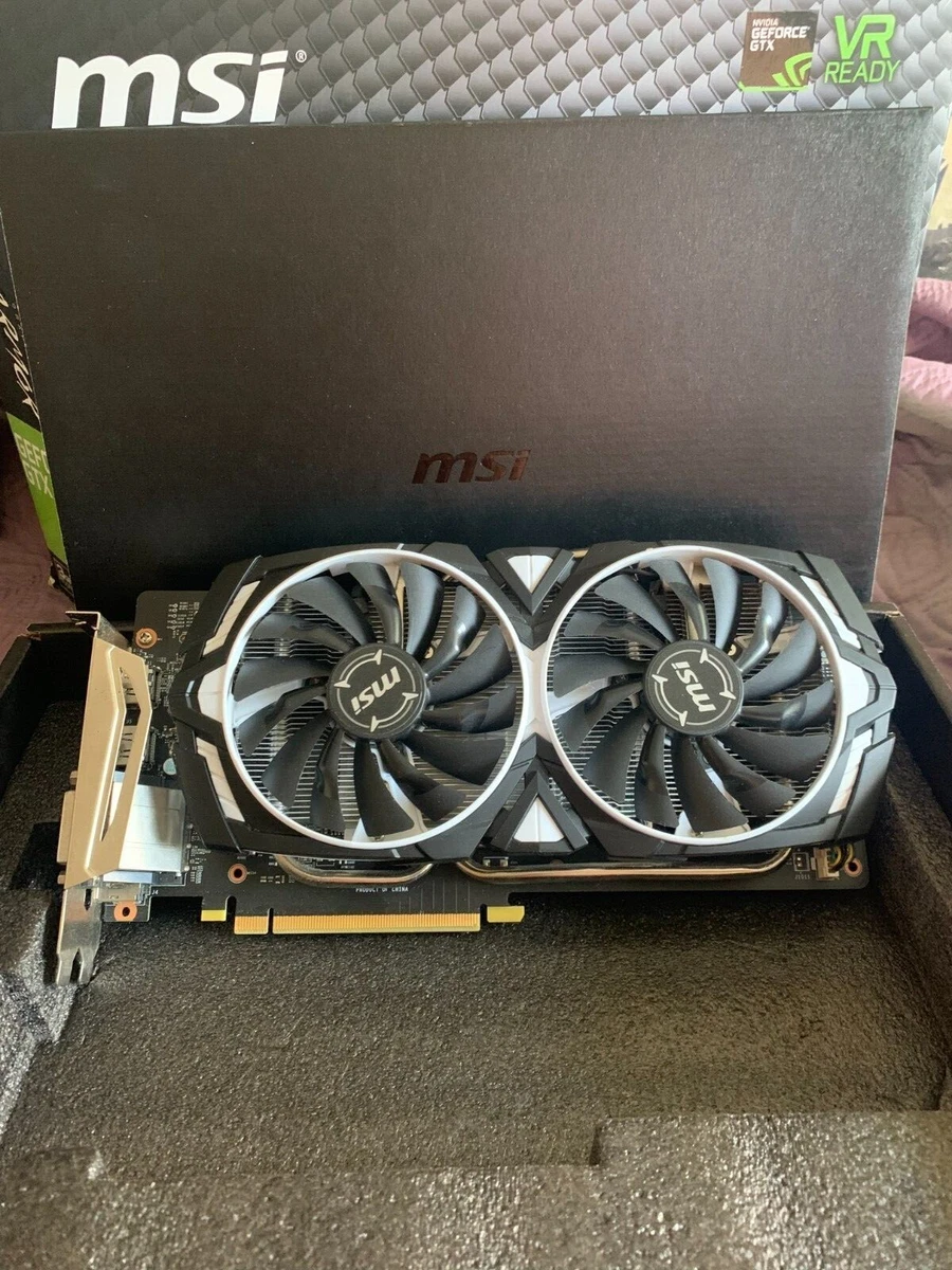 Forfølge Pacific skrubbe Msi Gtx 1060 3Gb Armor V1 | eBay