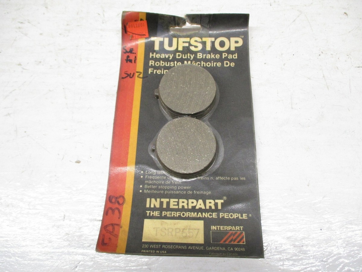 鈴木 NOS Tufstop Kawasaki Dual Friction Brake Pads TSDF-640 | eBay