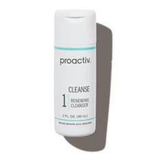 Proactiv Solution Renewing Cleanser, Benzoyl Peroxide, Acne Treatment, 2 fl oz