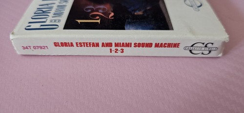 Gloria Estefan/Miami Sound Machine “1-2-3” US Cassette Single used see pics MM - Picture 3 of 4