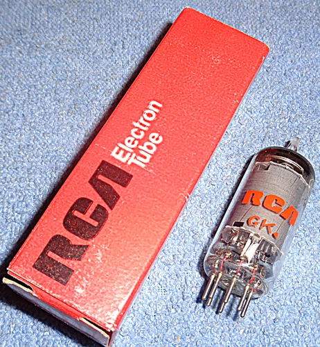 1 NOS RCA 12BA6 Vacuum Tube - RF Amplifier Pentode for Vintage Radios