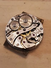 Bulova 10AE 17J Manual Wind Movement w/ Dial – For Parts/Repair Balance Good