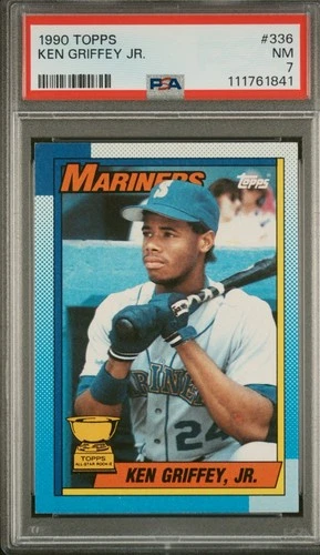 Ken Griffey Jr. Topps 1990 PSA 7