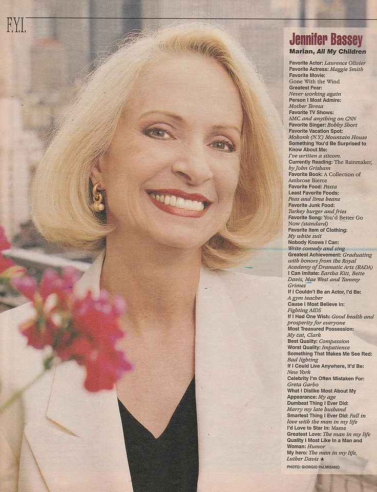 Soap Opera Weekly Dec 3, 1996 JOSEPH MASCOLO-JASON BROOKS-INGO RADEMACHER-BASSEY - Image 4 of 4