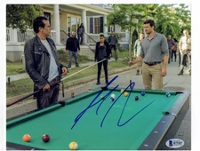 The Walking Dead Austin Nichols Spencer Monroe COA Signed 8X10 Photo Becket