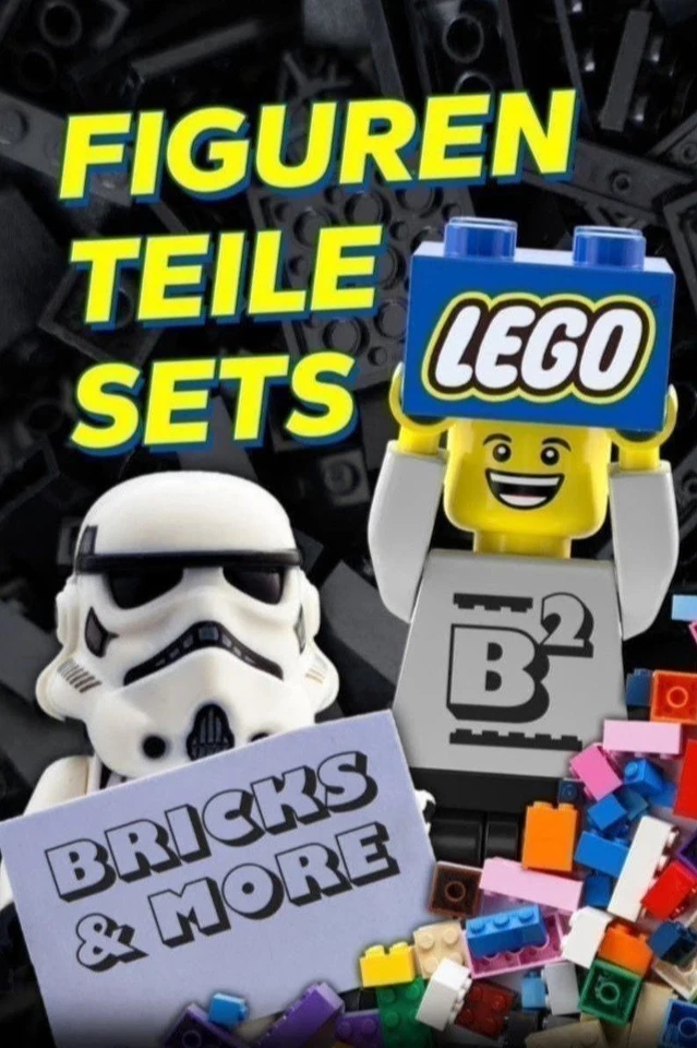 LEGO Minifiguren, Steine & Sets – bunte Mischung von alt bis neu