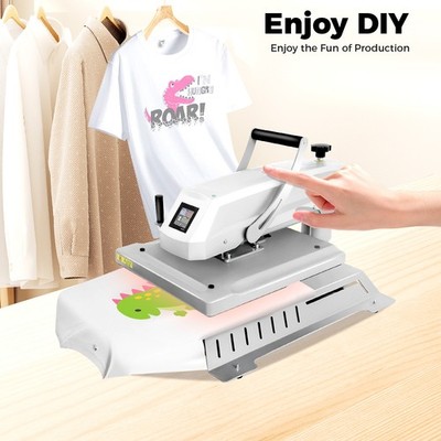 16'' x 20'' Digital T-Shirt Heat Press Sublimation Transfer Machine Swing Away NEW