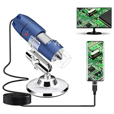 Jiusion 2K HD 2560x1440P USB Digital Microscope for Android Phones and Tablets