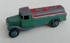 VINTAGE DINKY TOYS MECCANO DIECAST PETROL TANKER WAGON FOR SPARES OR REPAIRS
