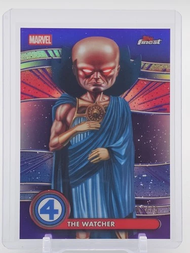 THE WATCHER 2026 TOPPS FINEST FANTASTIC FOUR PURPLE /75 #085 UNCOMMON Q2550