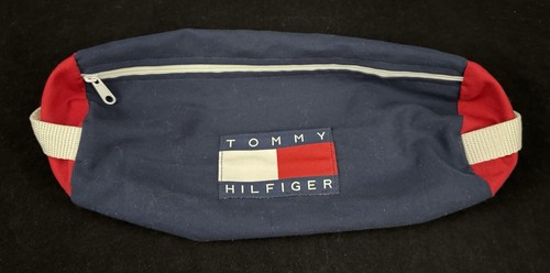Vintage Tommy Hilfiger Small Travel Toiletry Makeup Bag Sack