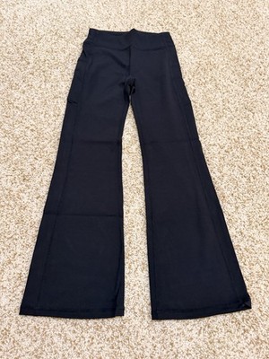 Stelle Girls Pull On Leggings With Pockets Black Size M