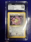 2000 POKEMON BLACK STAR PROMOS #18 TEAM ROCKET'S MEOWTH CGC 10 GEM MINT