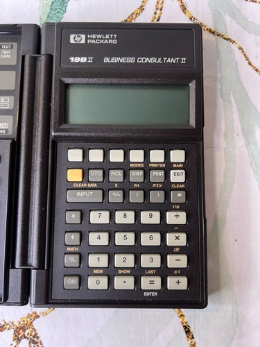 HP 19B II 19BII Business Consultant II Calculator - Picture 2 of 5