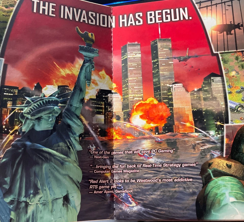 Command & Conquer Alarmstufe Rot 2 Big Box Twin Towers ~ Windows CD-ROM - Bild 4 von 4