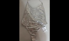 maillot de bain 1 pièce argenté sexy TEZENIS taille L/40/12