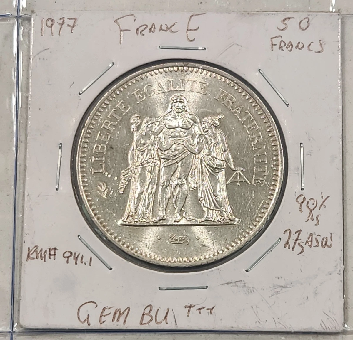 Uncirculated Silver 1977 French Coins for sale | eBay