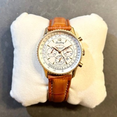 Breitling Navitimer Montbrillant 18k Rose Gold Chronograph Serie Speciale 30M