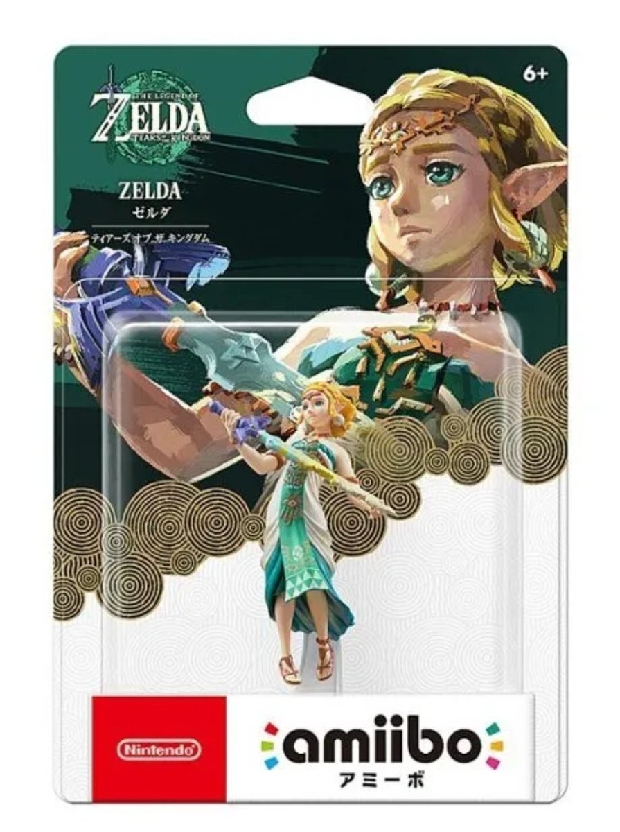 ZELDA AMIIBO Tears of The Kingdom The Legend of Zelda Nintendo 