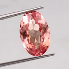 17x11 MM Natural Ceylon Padparadscha Sapphire Loose Oval Cut Gemstone 11.20 Ct