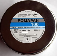 Fomapan Classic 100 17m Bulk Lenght B&W Camera Film