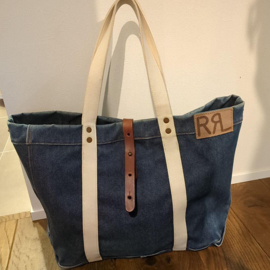 RRL RALPH LAUREN DENIM TOTE BAG MEN COLOR BLUE MATERIAL RRL RALPH LAUREN DENIM TOTE BAG MEN COLOR BLUE MATERIAL