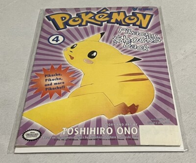 Pokemon : Pikachu Shocks Back #4 ~ Viz comic Ash Ketchum | eBay