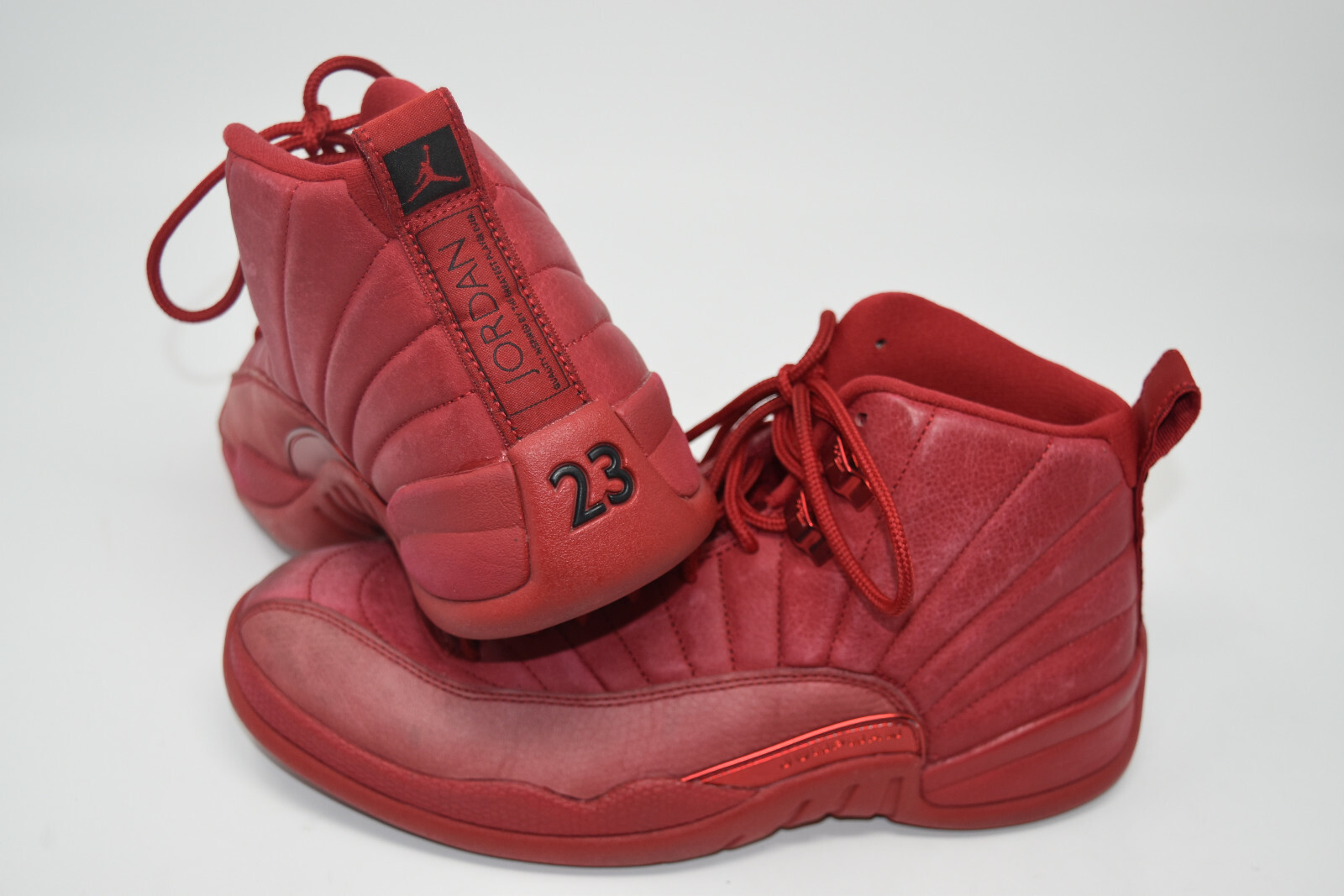 gym red 12s size 8