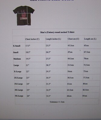 THE BEATLES SONG TITLE SERIES XL TEE-SHIRT