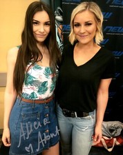 Alicia Atout Signed 8x10 Photo Interview Queen Wrestling AEW WWE Renee Young