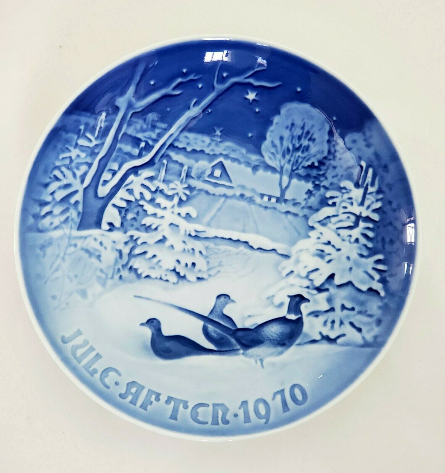 B&G BING GROHNDAL Denmark Christmas Plates 19701979 FULL SET OF 10 EUC