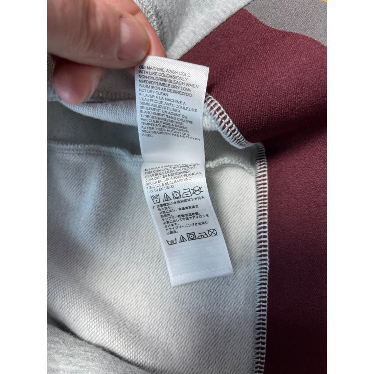 EＮN The North Face Women's Gray Street Lounge Crew Long-Sleeve