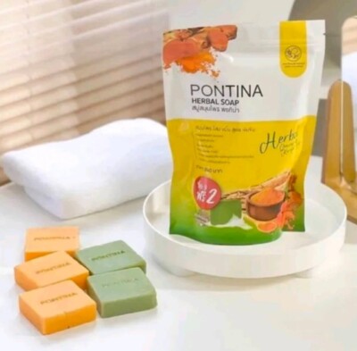 PONTINA HERBAL SOAP 1 pack Healthy Thailand