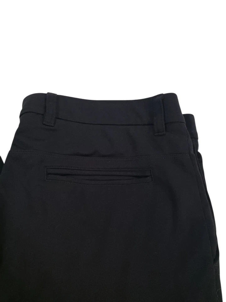 Jack Nicklaus Golf Performance Pants Men Black 36 Straight Elastic Waist Active - Image 2 of 4