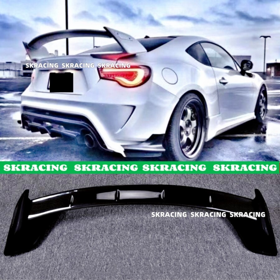 Unpainted Trunk Rear Wing Spoiler For 2013-2019 FR-S, FRS, GT86, Subaru BRZ – TR-D Style, Adhesive Mount