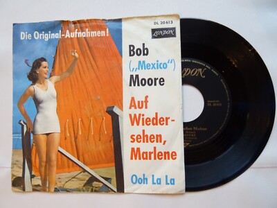 7''-Sg - BOB MOORE: Auf Wiedersehn, Marlene, London Teldec DL 20 613, DE 62