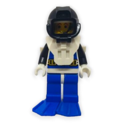 Lego Aquaraider Aquanaut Town Taucher City Aquashark Minifigur Figur Diver Beach