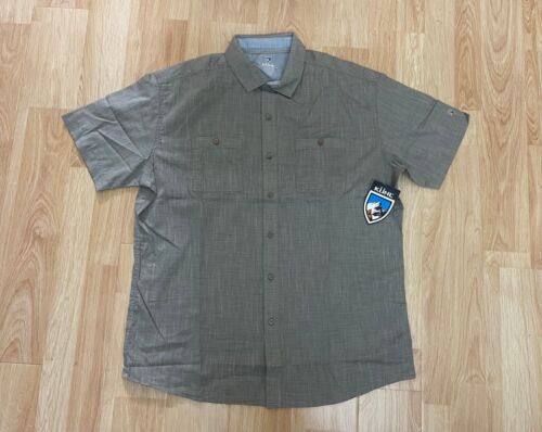 Kuhl Karib Stripe Men's Short Sleeve, Kuhl Shirt - Size XL - Style Number 7460