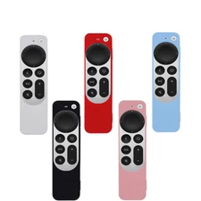 Anti-Shock Silicone Protective Case Cover For Apple TV 4K 2021 Remote Controller