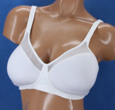 Bali DF3440 One Smooth U Ultra Wireless Unlined Full Coverage Bra Sz 38C H5665