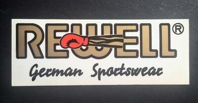  René WELLER REWELL-Aufkleber Original vom BOXCHAMPION Limited Edition