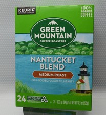 24 Green Mountain KEURIG Flavored Coffees K-CUP Pods Various flavors available.