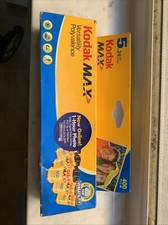 NOS SEALED Kodak MAX Versatility Polyvalence 400 Film 5 Rolls